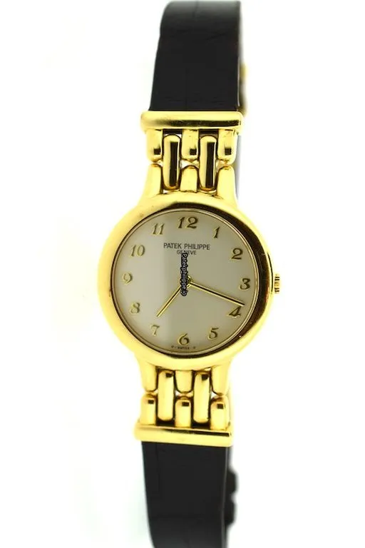 Alternative view of Patek Philippe Calatrava 4812j 26MM Yellow Gold Case Quartz