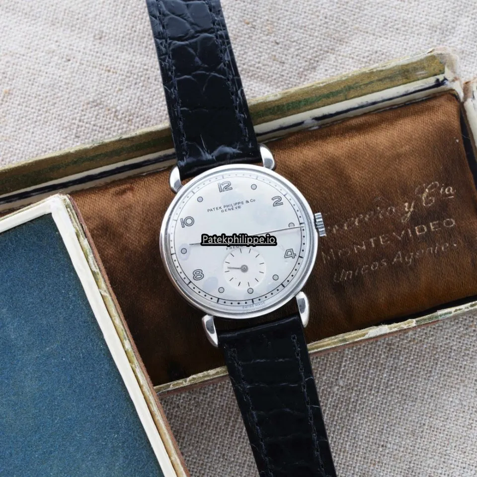 Alternative view of Patek Philippe Calatrava 30MM Steel Case Manual Winding