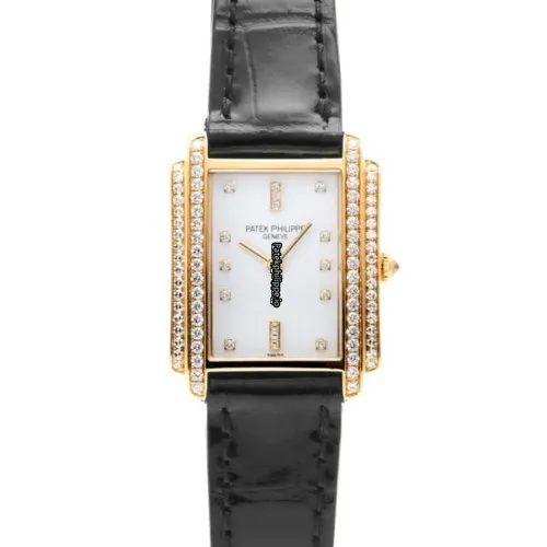 Patek Philippe Gondolo 4825/000j-001 29x22MM Yellow Gold Case Quartz