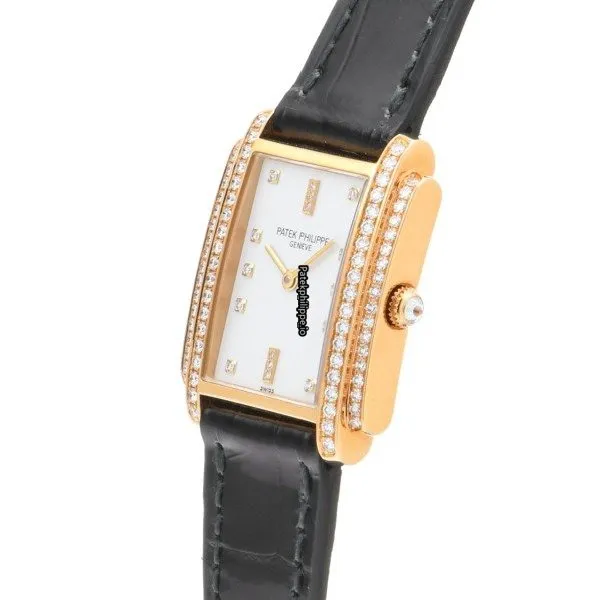 Alternative view of Patek Philippe Gondolo 4825/000j-001 29x22MM Yellow Gold Case Quartz