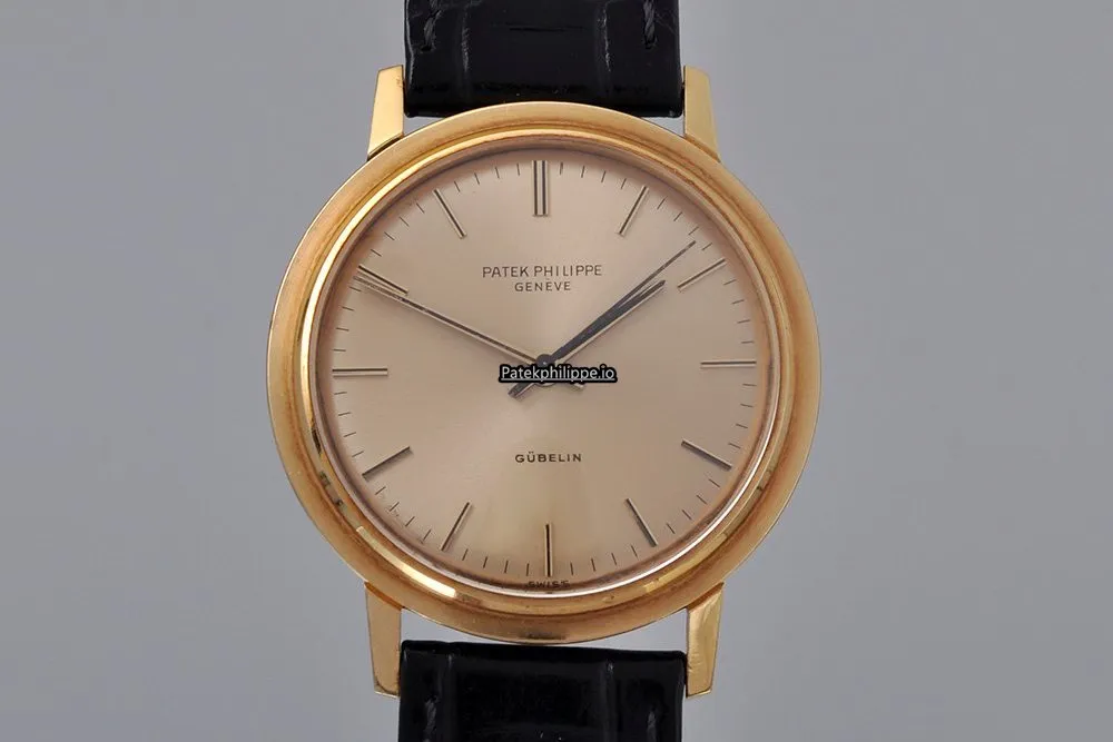 Alternative view of Patek Philippe Jan-69 35.5MM Yellow Gold Case Automatic