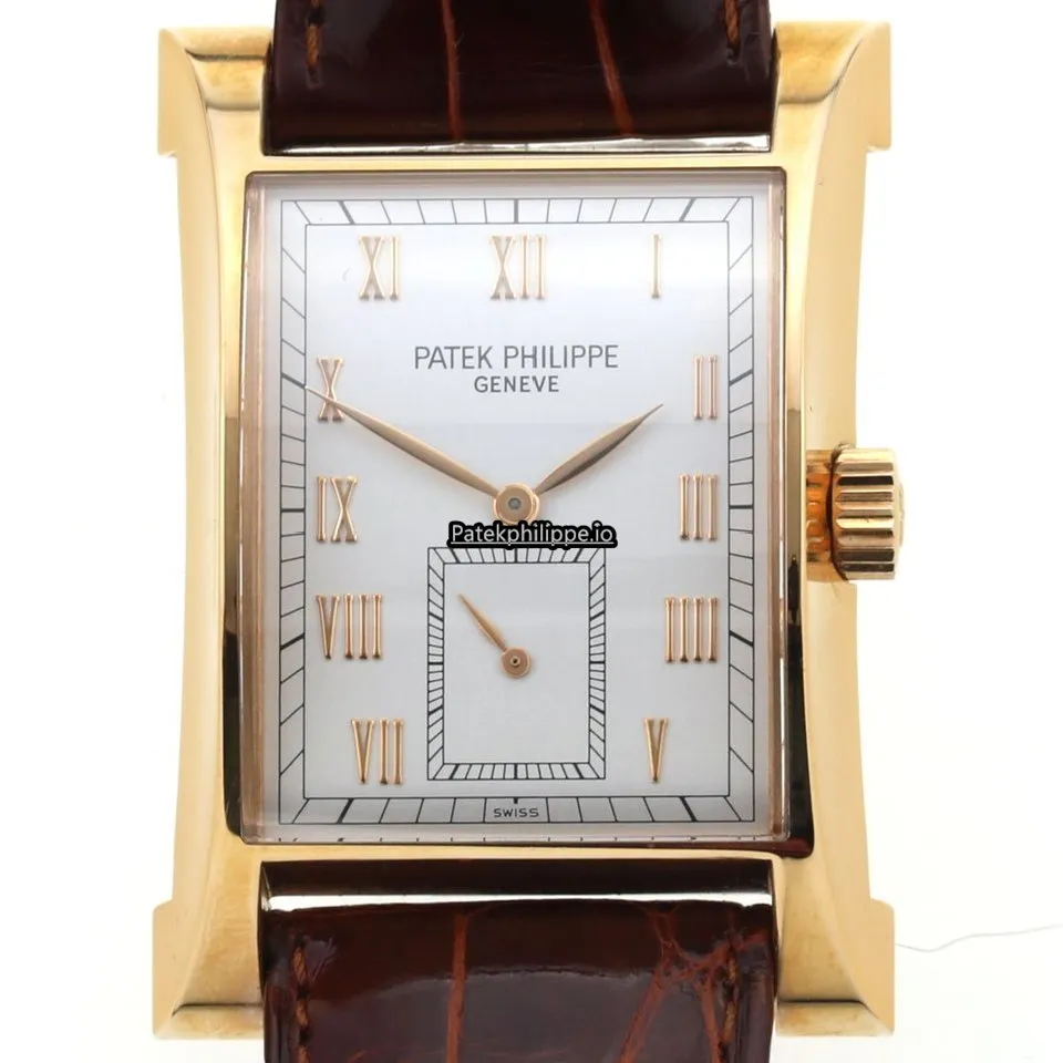 Alternative view of Patek Philippe Pagoda 5500 40.8MM Rose Gold Case Manual Winding