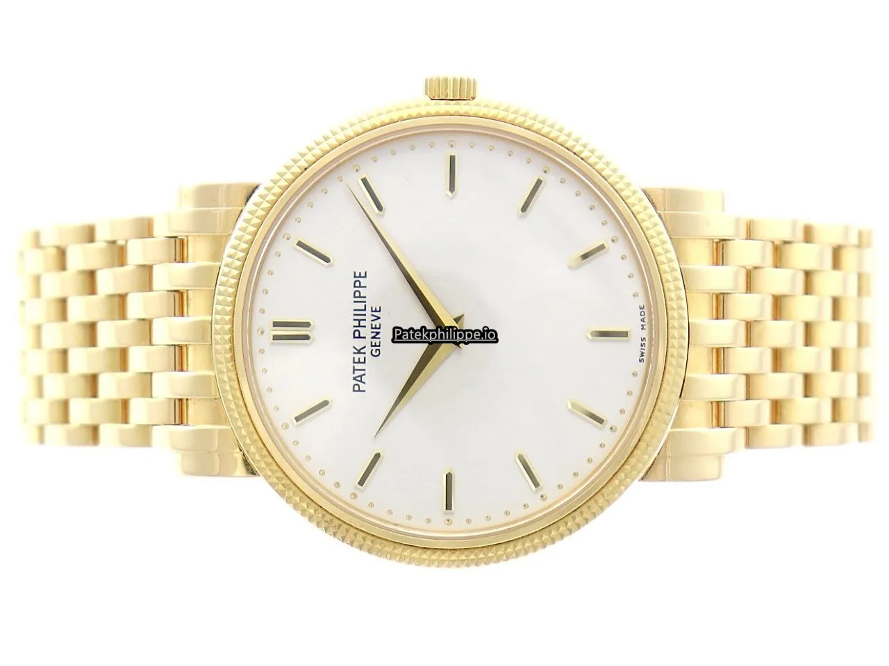 Alternative view of Patek Philippe Calatrava 5120/1j-001 35MM Yellow Gold Case Automatic