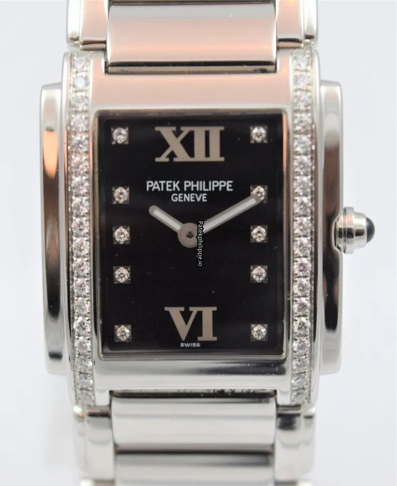 Patek Philippe Twenty-4 4910/10a-001 25x30MM Steel Case Quartz
