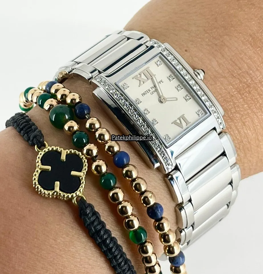 Patek Philippe Twenty-4 4910/10a-001 25x30MM Steel Case Quartz