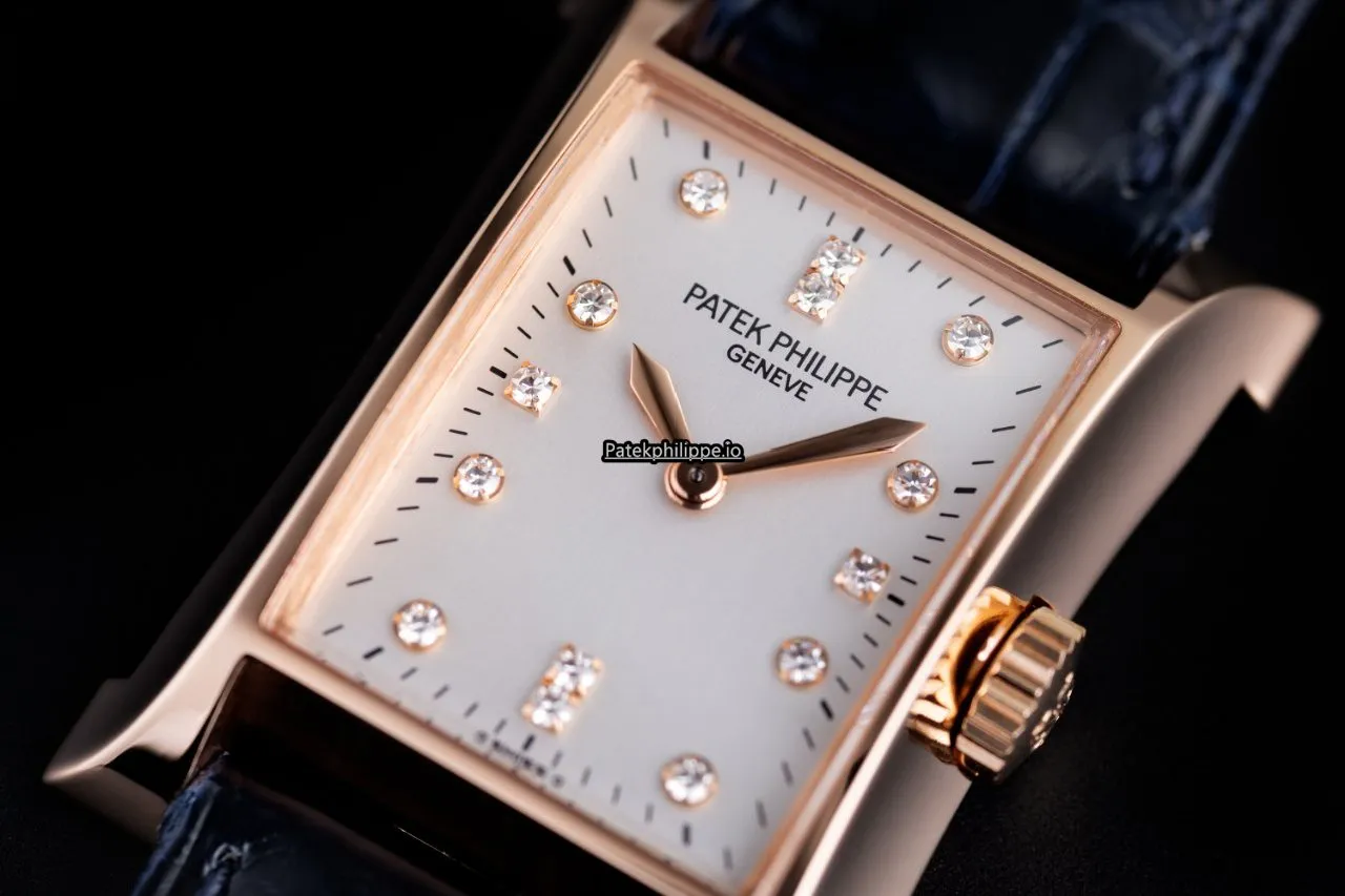 Alternative view of Patek Philippe Pagoda 4900r Rose Gold Case Automatic