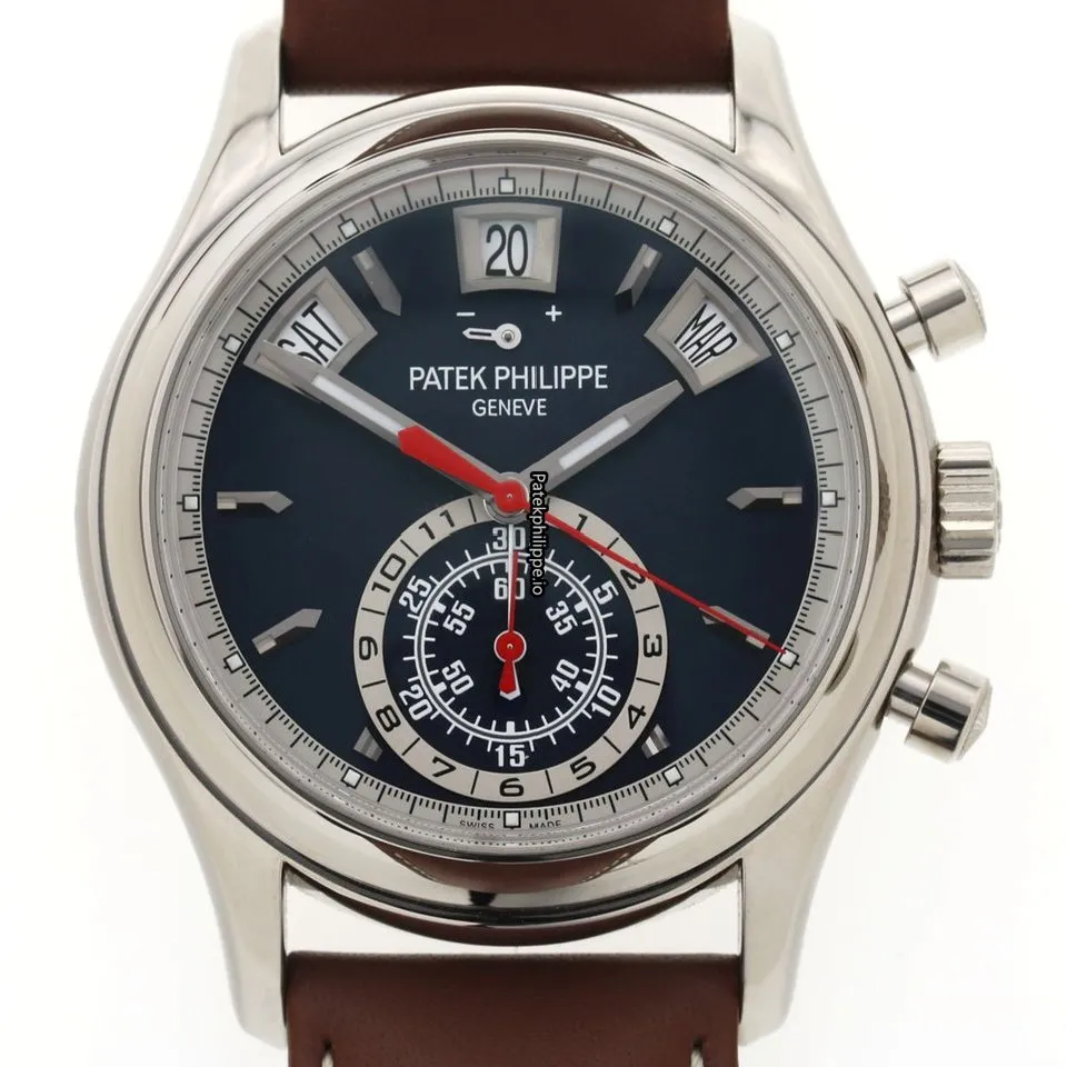 Alternative view of Patek Philippe Annual Calendar 5960 40MM White Gold Case Automatic