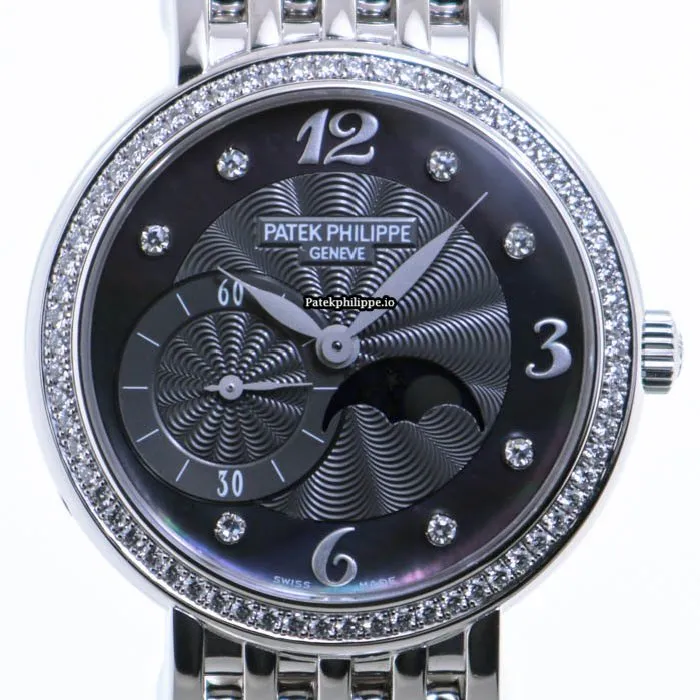Alternative view of Patek Philippe Calatrava 4958g-010 31MM White Gold Case Manual Winding