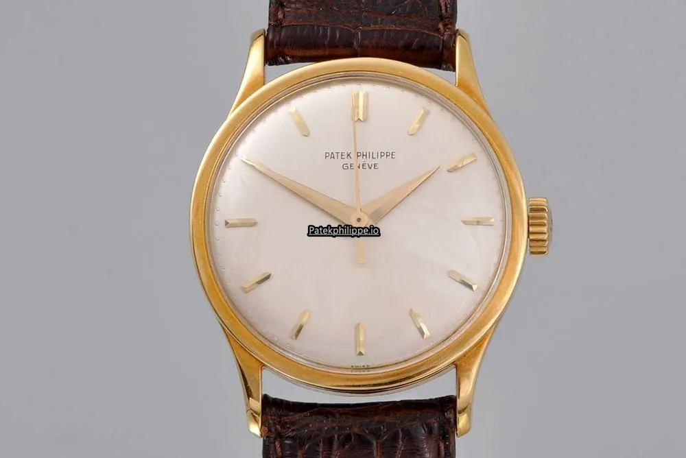 Alternative view of Patek Philippe Calatrava 570 35MM Yellow Gold Case Manual Winding