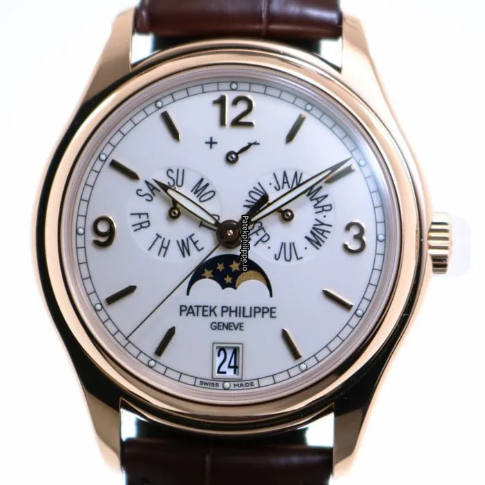 Alternative view of Patek Philippe Annual Calendar 5396r-001 38MM Rose Gold Case Automatic