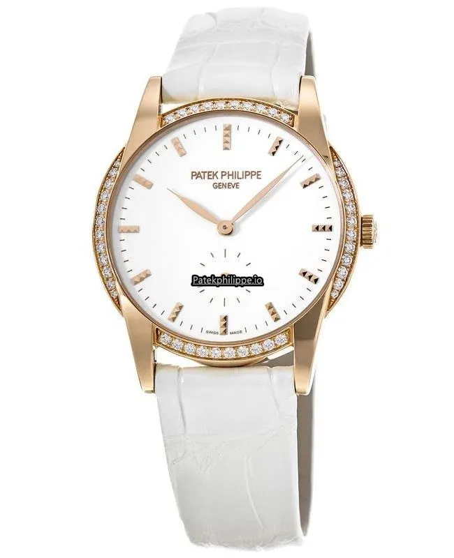 Patek Philippe Calatrava 7122/200r-001 Rose Gold Case Manual Winding