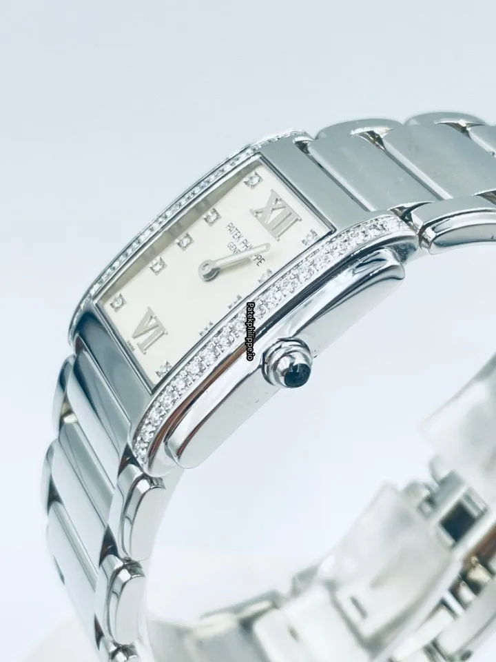 Alternative view of Patek Philippe Twenty-4 4910/10a 25x30MM Steel Case Quartz