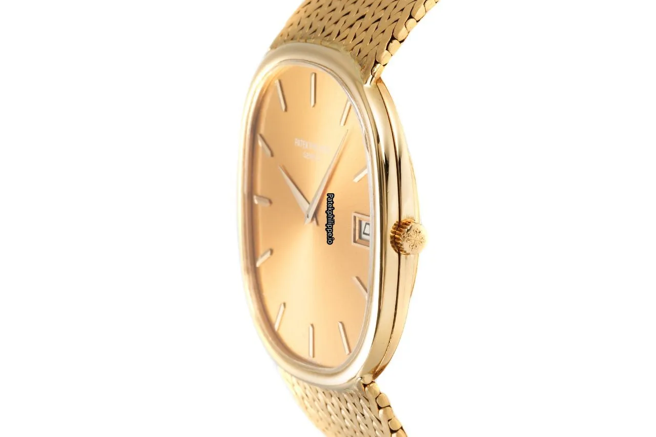 Alternative view of Patek Philippe Golden Ellipse Jan-21 38x32.5MM Yellow Gold Case Automatic
