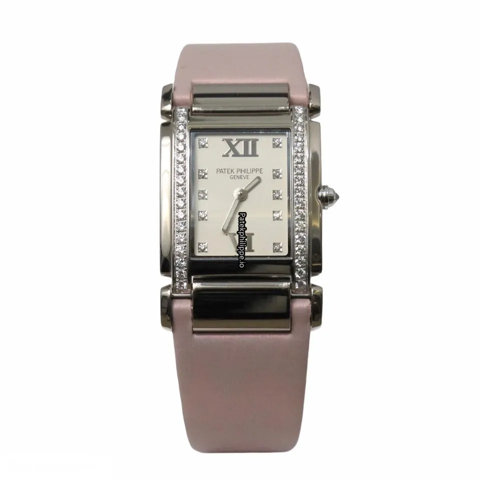 Patek Philippe Twenty-4 4920g-010 25x30MM White Gold Case Quartz