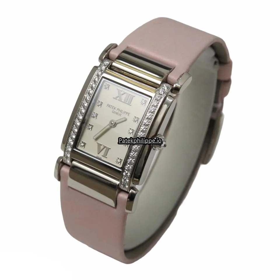 Alternative view of Patek Philippe Twenty-4 4920g-010 25x30MM White Gold Case Quartz