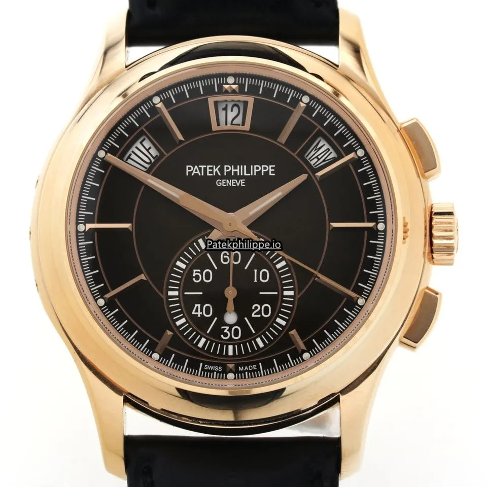 Alternative view of Patek Philippe Annual Calendar 5905 42MM Rose Gold Case Automatic