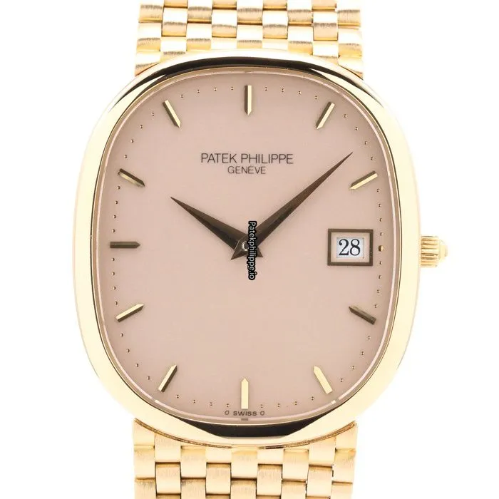 Alternative view of Patek Philippe 3747/001 31MM Yellow Gold Case Quartz