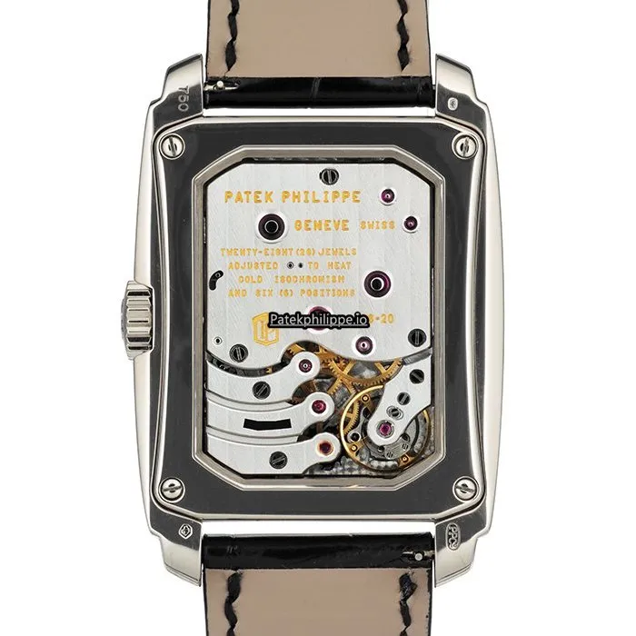 Alternative view of Patek Philippe 8days 32.4x46.9MM White Gold Case Manual Winding