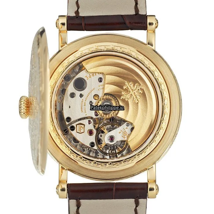 Alternative view of Patek Philippe Perpetual Calendar 5160j-001 38MM Yellow Gold Case Automatic