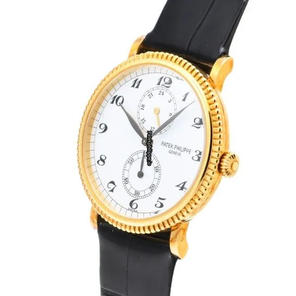 Alternative view of Patek Philippe Travel Time 5034j-001 34MM Yellow Gold Case Manual Winding