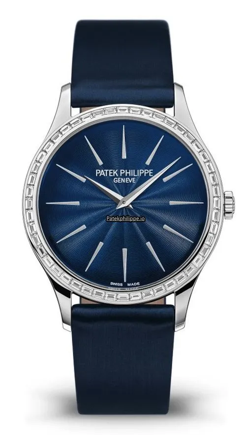 Patek Philippe Calatrava 4897/300g-001 33MM White Gold Case Manual Winding