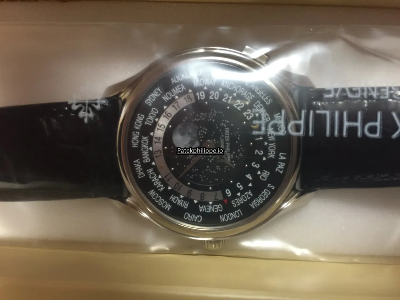 Alternative view of Patek Philippe Complications 5575g 5575g-001 39.8MM White Gold Case Automatic