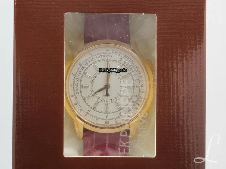 Patek Philippe Chronograph 4675r-001 37MM Red Gold Case Automatic