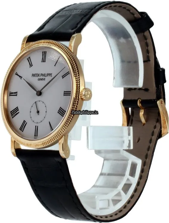 Alternative view of Patek Philippe Calatrava 5119j-001 36MM Yellow Gold Case Automatic