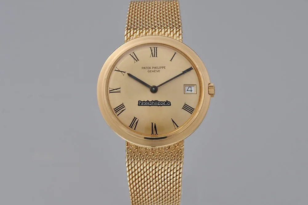 Patek Philippe Calatrava 3565 1 35MM Yellow Gold Case Automatic