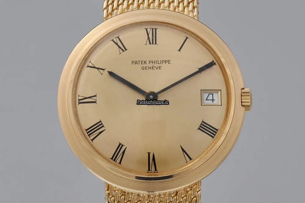 Alternative view of Patek Philippe Calatrava 3565 1 35MM Yellow Gold Case Automatic