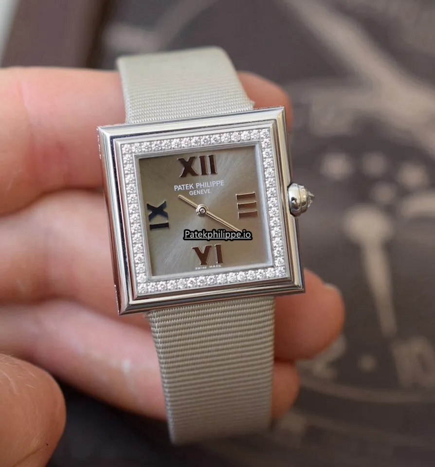 Patek Philippe Gondolo 4868g-001 28MM White Gold Case Quartz