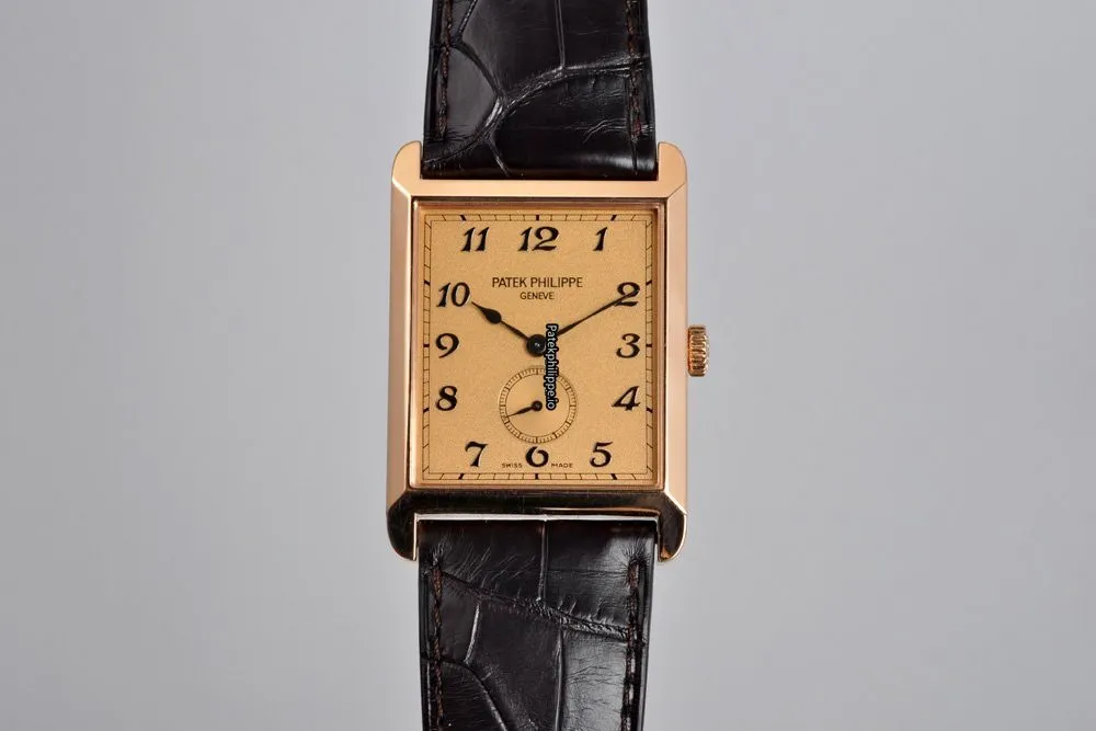 Patek Philippe Gondolo 5109r-001 30x43MM Red Gold Case Manual Winding