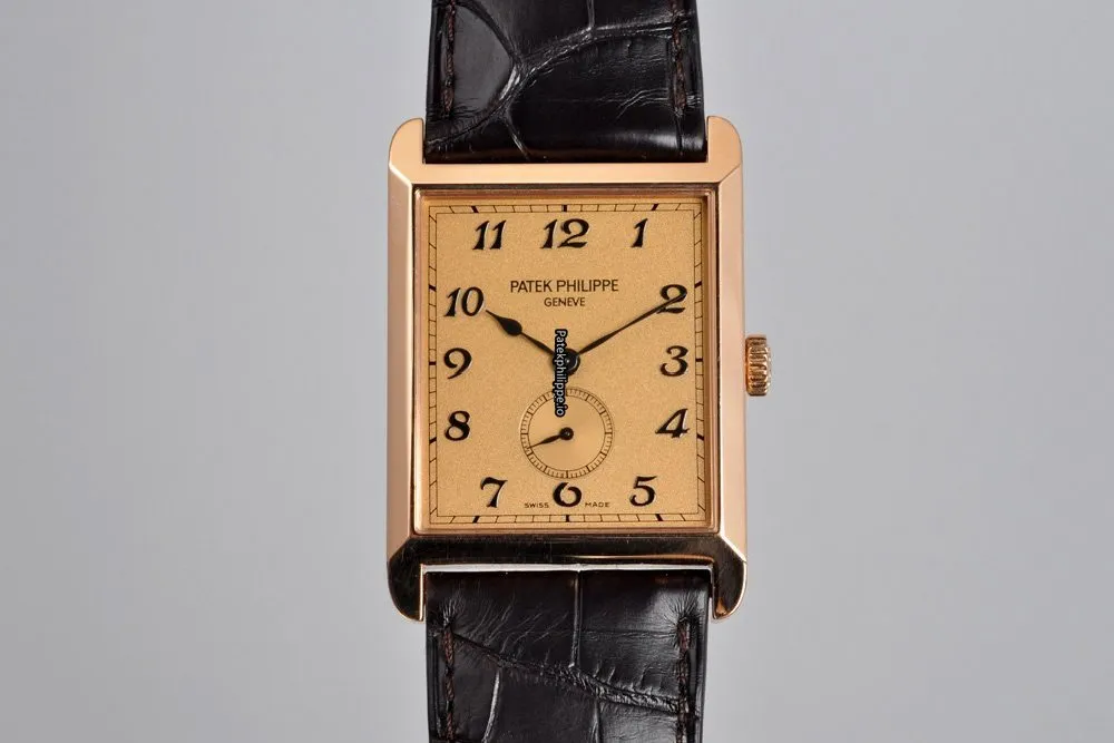 Alternative view of Patek Philippe Gondolo 5109r-001 30x43MM Red Gold Case Manual Winding