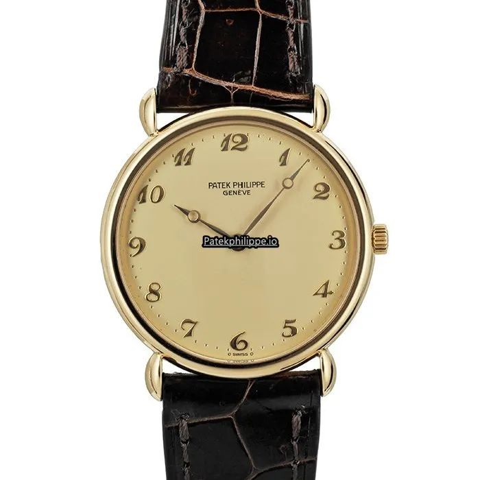 Patek Philippe Calatrava 3820j 32MM Yellow Gold Case Manual Winding