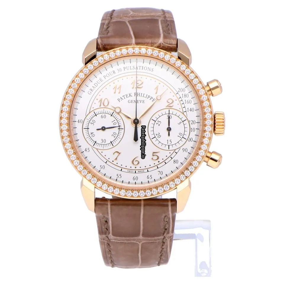 Patek Philippe Chronograph 7150/250r-001 32MM Red Gold Case Manual Winding