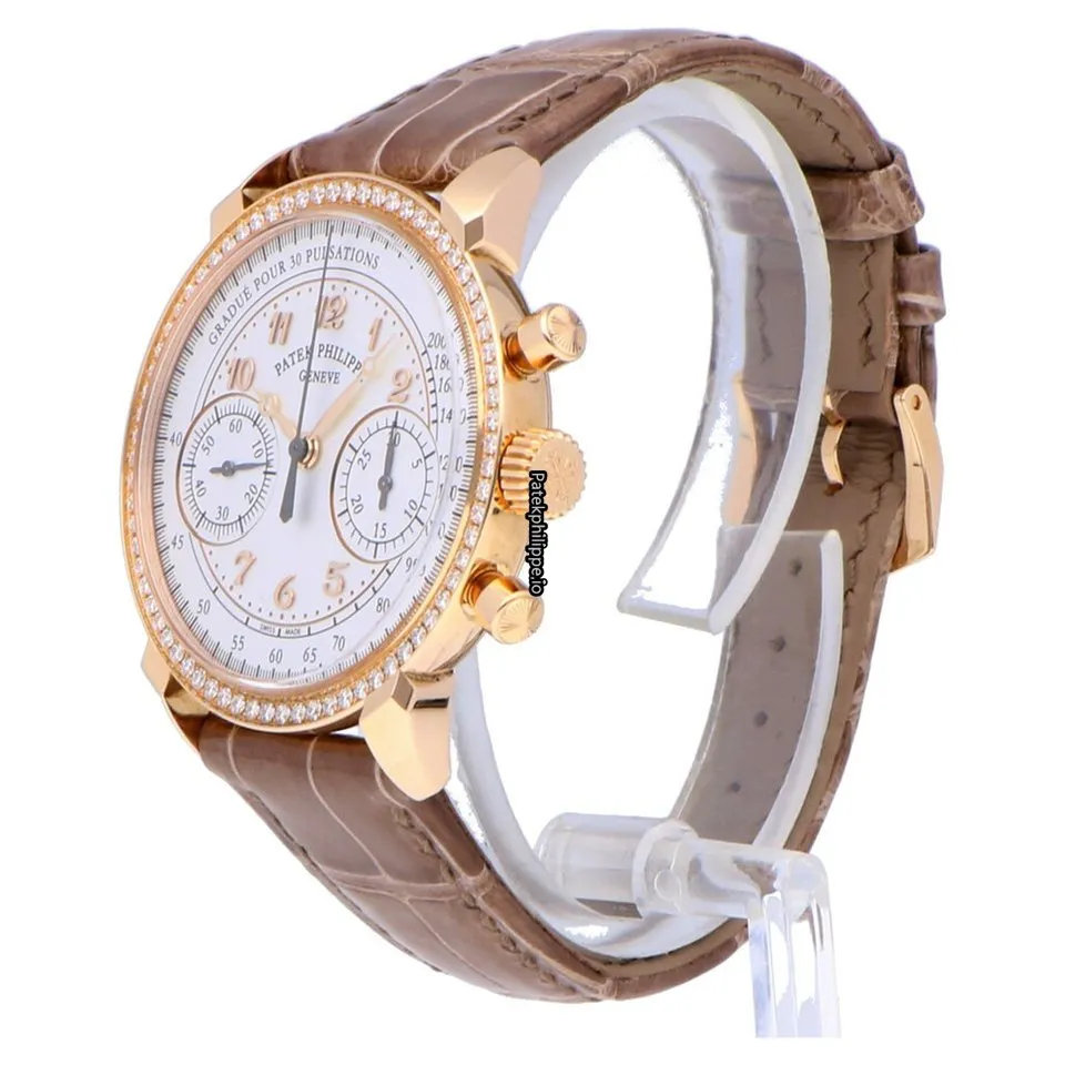 Alternative view of Patek Philippe Chronograph 7150/250r-001 32MM Red Gold Case Manual Winding