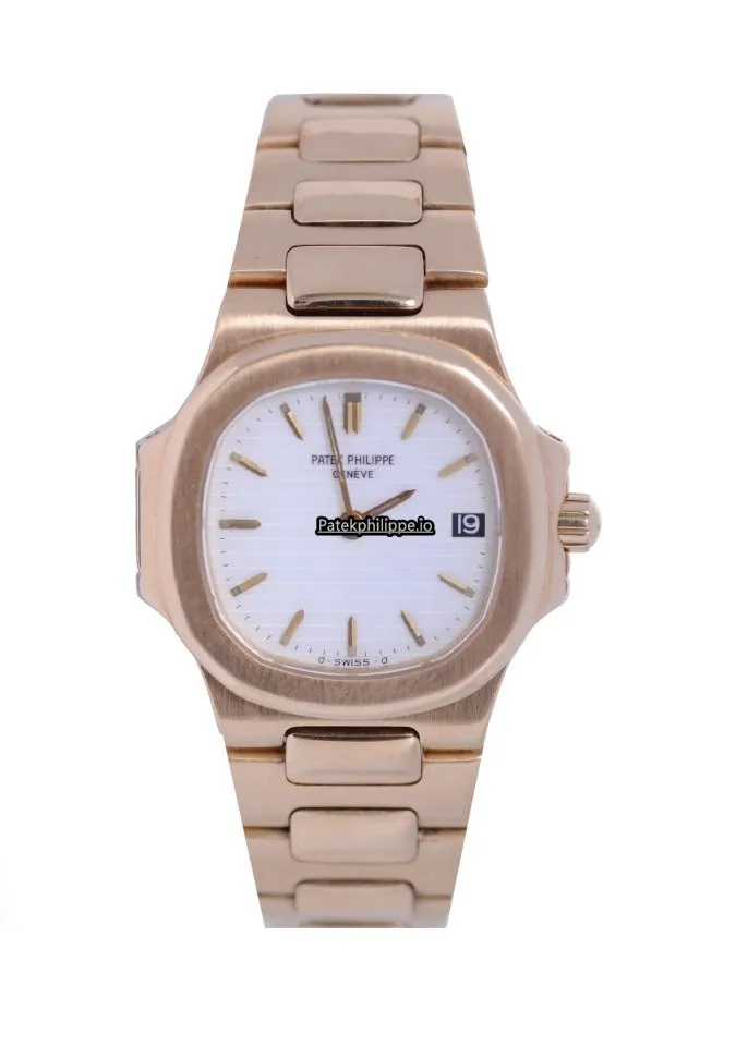 Alternative view of Patek Philippe Nautilus 4700 27x29MM Yellow Gold Case Quartz