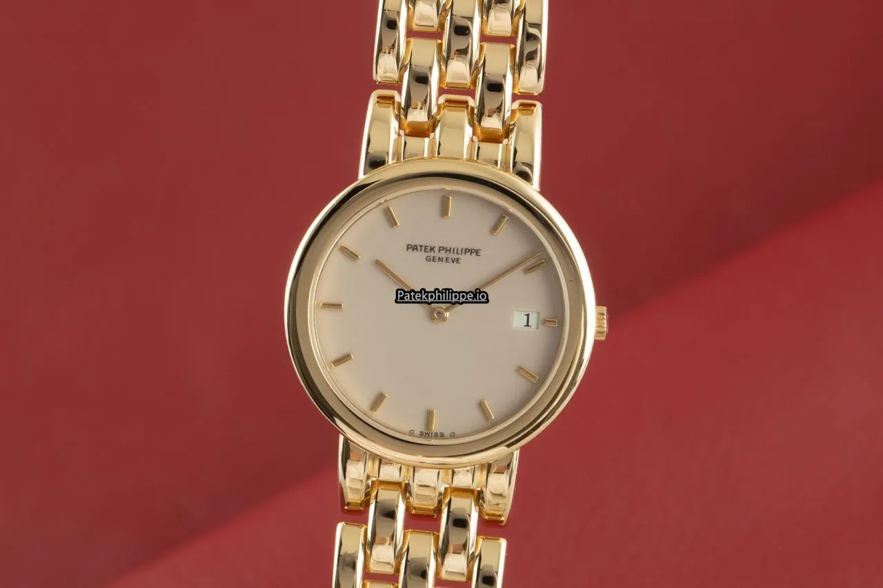 Patek Philippe Calatrava Mar-37 32.5MM Yellow Gold Case Quartz
