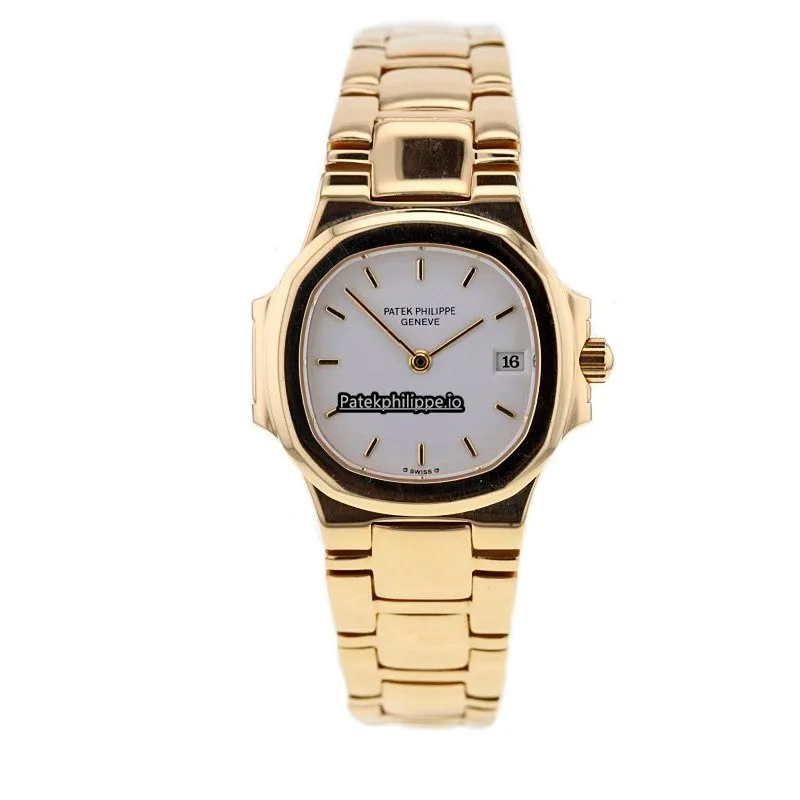 Alternative view of Patek Philippe Nautilus 4700 29x24MM Yellow Gold Case Quartz