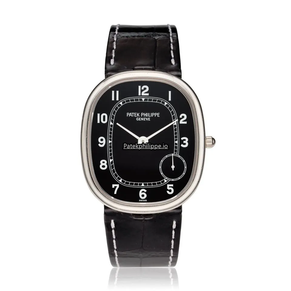 Alternative view of Patek Philippe Golden Ellipse 5028g 36x31MM White Gold Case Automatic
