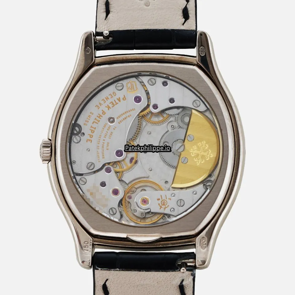 Alternative view of Patek Philippe Perpetual Calendar 5040g 35MM White Gold Case Automatic