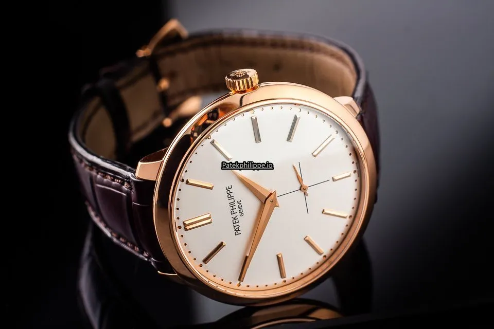 Patek Philippe Calatrava 5123 38x39MM Rose Gold Case Manual Winding