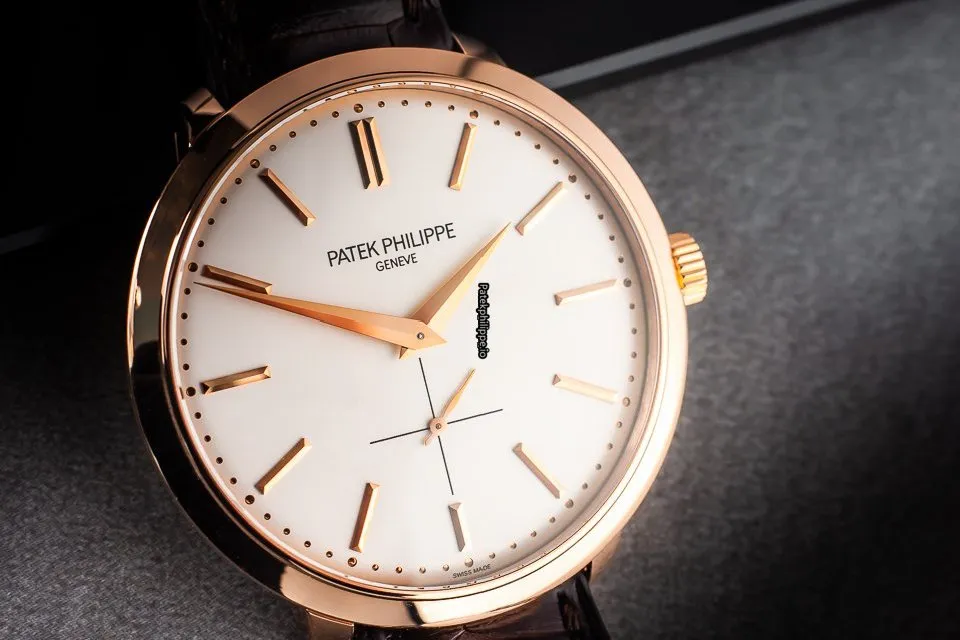 Alternative view of Patek Philippe Calatrava 5123 38x39MM Rose Gold Case Manual Winding
