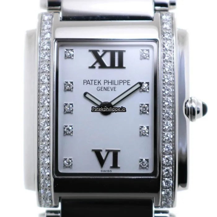 Alternative view of Patek Philippe Twenty-4 4910/10a-011 25MM Steel Case Quartz