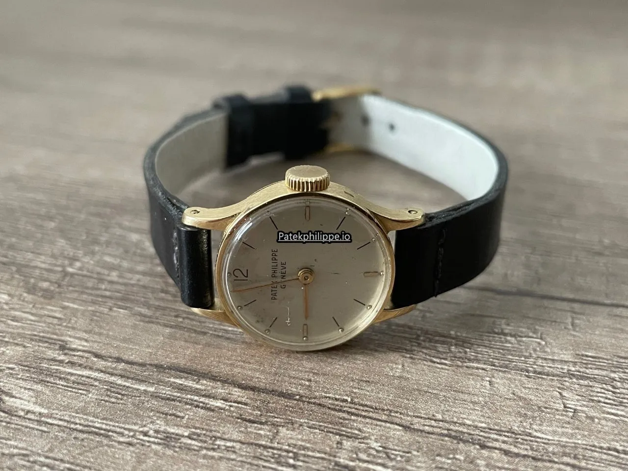 Patek Philippe Calatrava 1289 20MM Yellow Gold Case Manual Winding