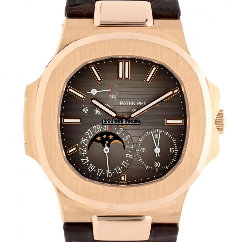 Patek Philippe Nautilus 5712r-001 40MM Rose Gold Case Automatic