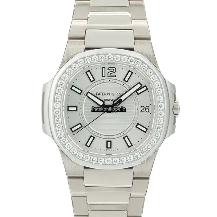 Patek Philippe Nautilus 7010/1g-001 32MM White Gold Case Quartz