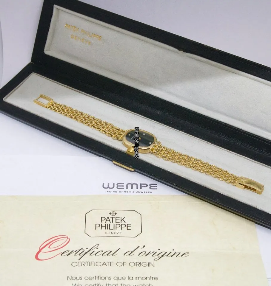 Patek Philippe Golden Ellipse 4464/008 20MM Yellow Gold Case Manual Winding