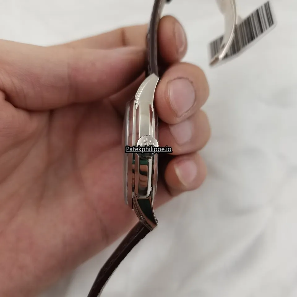 Alternative view of Patek Philippe Perpetual Calendar 5320g-001 White Gold Case Automatic