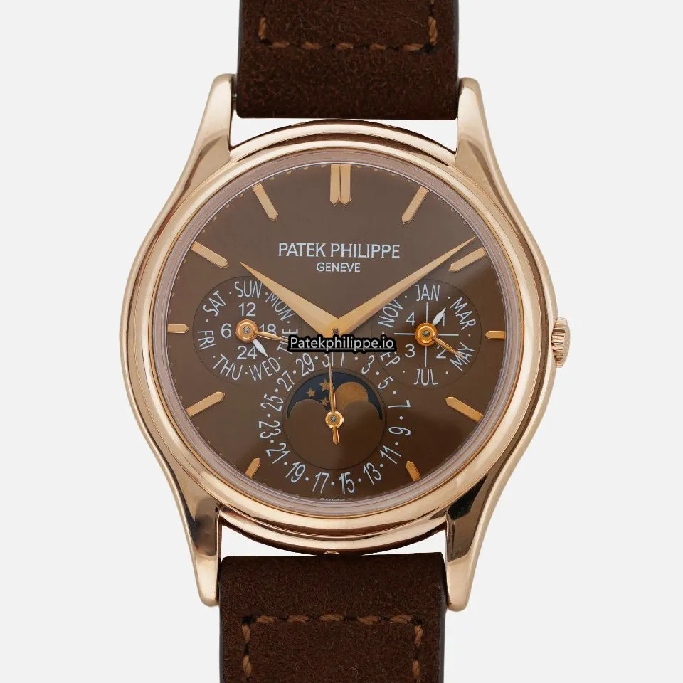 Patek Philippe Perpetual Calendar 5140r-001 37MM Rose Gold Case Automatic